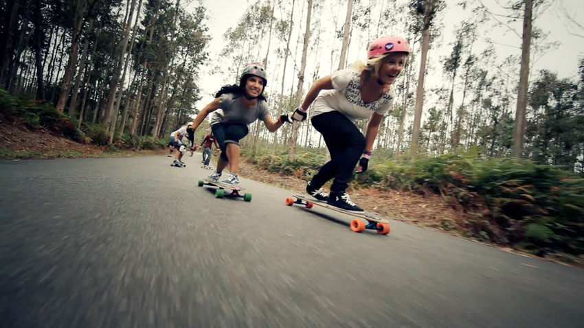 Longboard Girls Crew, Costa da Morte, Endless Roads, longboard