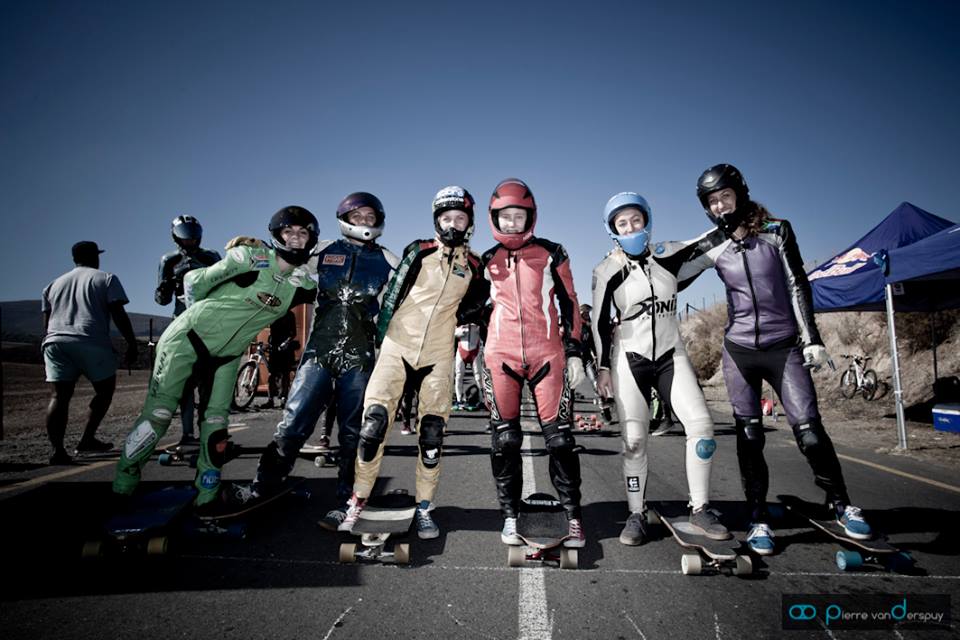 longboard girls crew, south africa, skate, race, women, strong women, downhill, leathers, women power, cool rad, strong, ladies