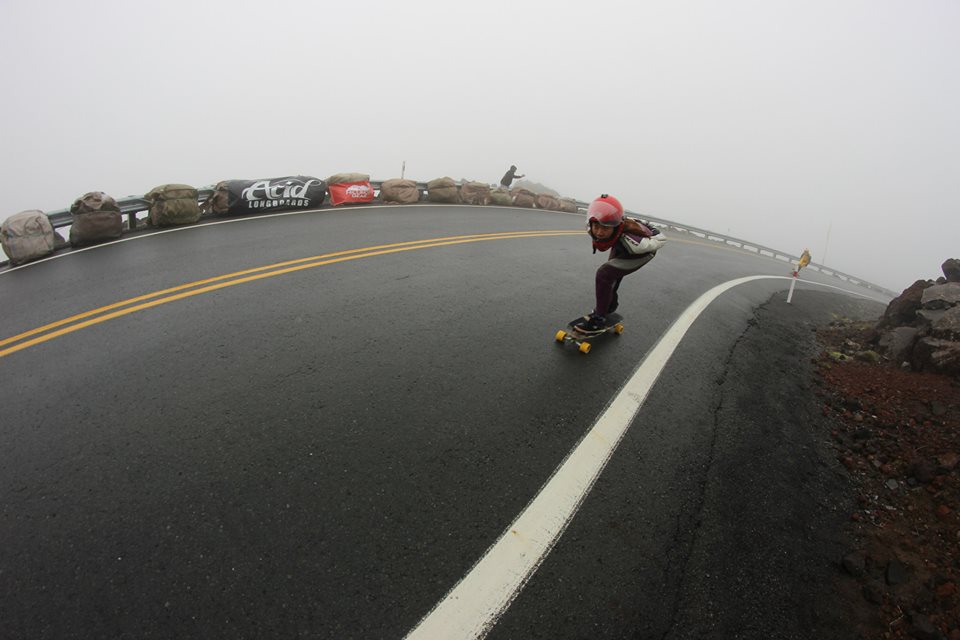 Grace wong, longboard girls crew, longboarding, downhill, fast, rad, strong women, skate, new zealand, women power, girl power, skate like a girl